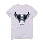 Air Jordan 13 Flint 2020 White T-Shirt (Bulls Head kicks) - illCurrency Sneaker Matching Apparel