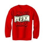 Air Jordan 11 “Cherry” Red T-Shirt (MONEY TALKS)
