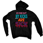 Nike LeBron 18 "Best 10-18" Black T-Shirt (Im fine but my kicks are sick) - illCurrency Sneaker Matching Apparel