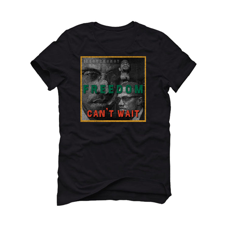 Nike Dunk High “Chenille Swoosh” Black T-Shirt (FREEDOM)