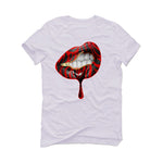 Air Jordan 11 “Cherry” White T-Shirt (LIPS UNSEALED)