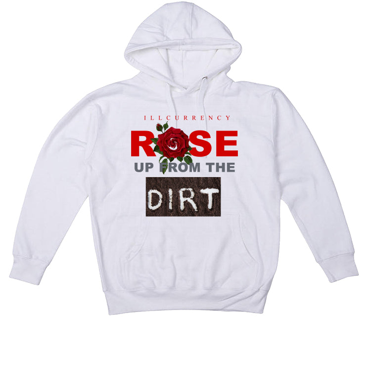 Air Jordan 3 “Fire Red” OG White T-Shirt (Rose up from the dirt)