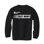 Air Jordan 1 Retro High '85 OG 'Black White' - Black T-Shirt (Fast Money)