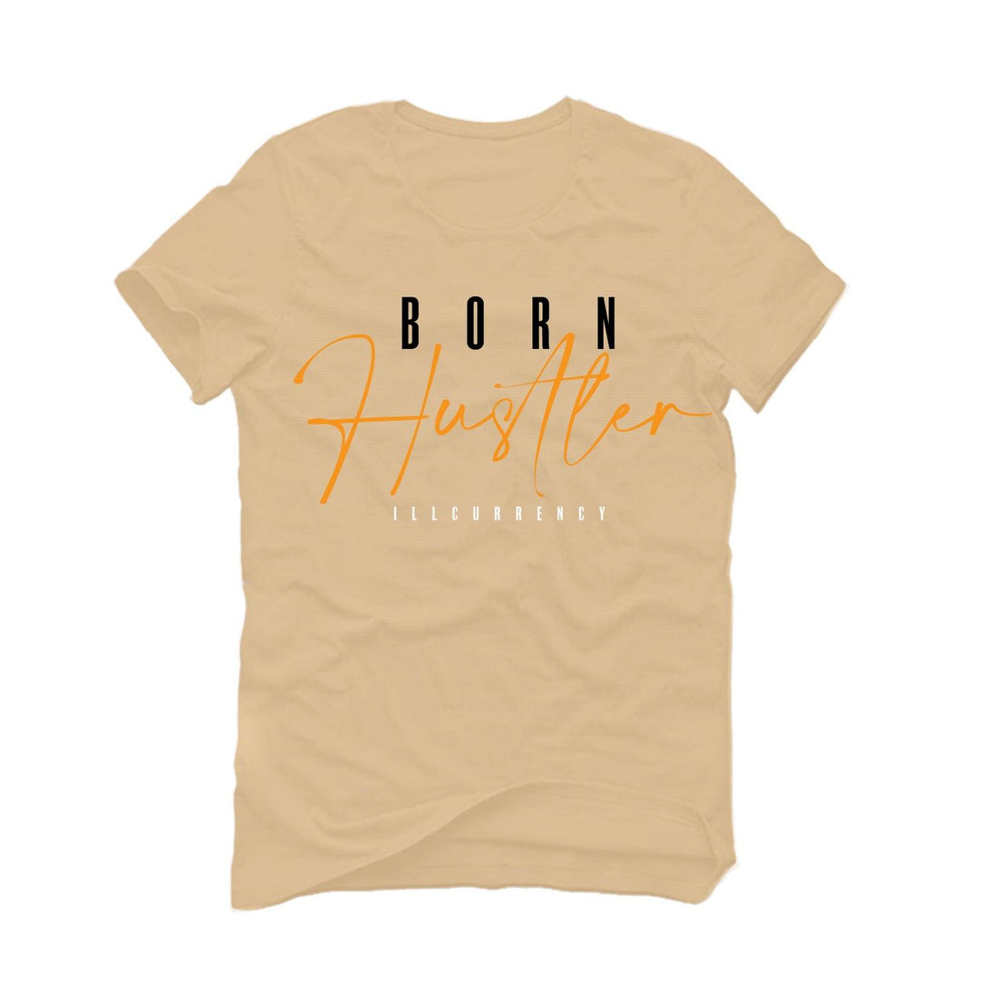 Air Jordan 1 Low OG CNY Chinese New Year 2022 Tan T-Shirt (Born Hustler) - illCurrency Sneaker Matching Apparel