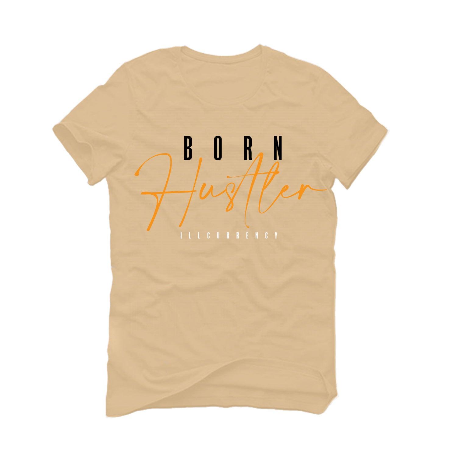 Air Jordan 1 Low OG CNY Chinese New Year 2022 Tan T-Shirt (Born Hustler) - illCurrency Sneaker Matching Apparel