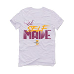 Air Jordan 1 High OG “Brotherhood” White T-Shirt (Self Made) - illCurrency Sneaker Matching Apparel