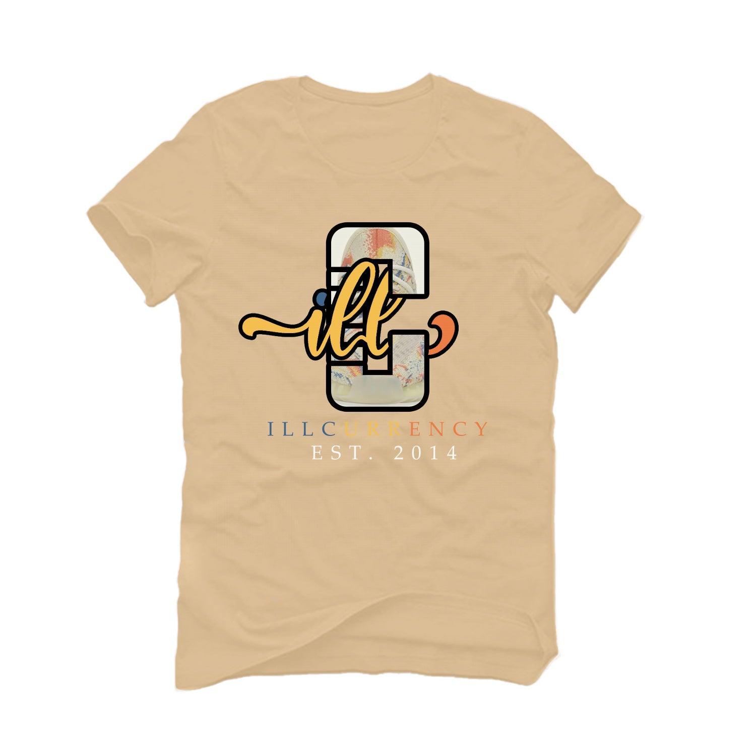 Adidas Yeezy Boost 350 V2 “MX Oat” Tan T-Shirt (Illcurrency logo) - illCurrency Sneaker Matching Apparel