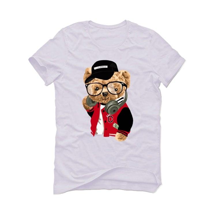 Air Jordan 6 “Carmine” 2021 White T-Shirt (ill C Bear) - illCurrency Sneaker Matching Apparel