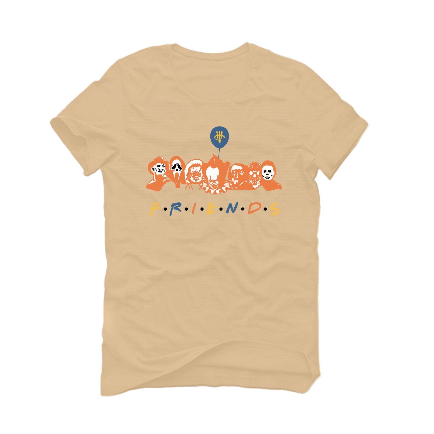 Adidas Yeezy Boost 350 V2 “MX Oat” Tan T-Shirt (Friends) - illCurrency Sneaker Matching Apparel