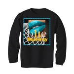 Air Jordan 5 “Aqua” Black T-Shirt (BITE IT)