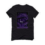Air Jordan 13 “Court Purple” Black T-Shirt (I DON'T BELIEVE YOUR LIES) - illCurrency Sneaker Matching Apparel