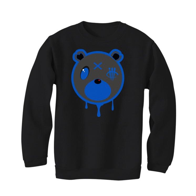 adidas Yeezy Boost 350 V2 “Dazzling Blue” Black T-Shirt (BEARZZ YEEZZ) - illCurrency Sneaker Matching Apparel