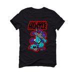 Jordan 5 Retro Top 3 2020 Black T-Shirt (That inside hustle) - illCurrency Sneaker Matching Apparel