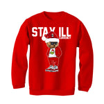 Air Jordan 11 “Cherry” Red T-Shirt (Stay ill Bear)