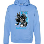Air Jordan 13 “Black UNC” Carolina Blue T-Shirt (ROCKET MAN)