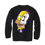 Air Jordan 5 “Concord” Black T-Shirt (Homer Skull)