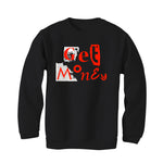 Air Jordan 11 “Cherry” Black T-Shirt (GET MONEY)