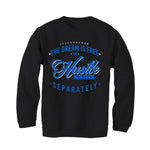 Air Jordan 5 “Racer Blue” Black T-Shirt (The dream is free) - illCurrency Sneaker Matching Apparel