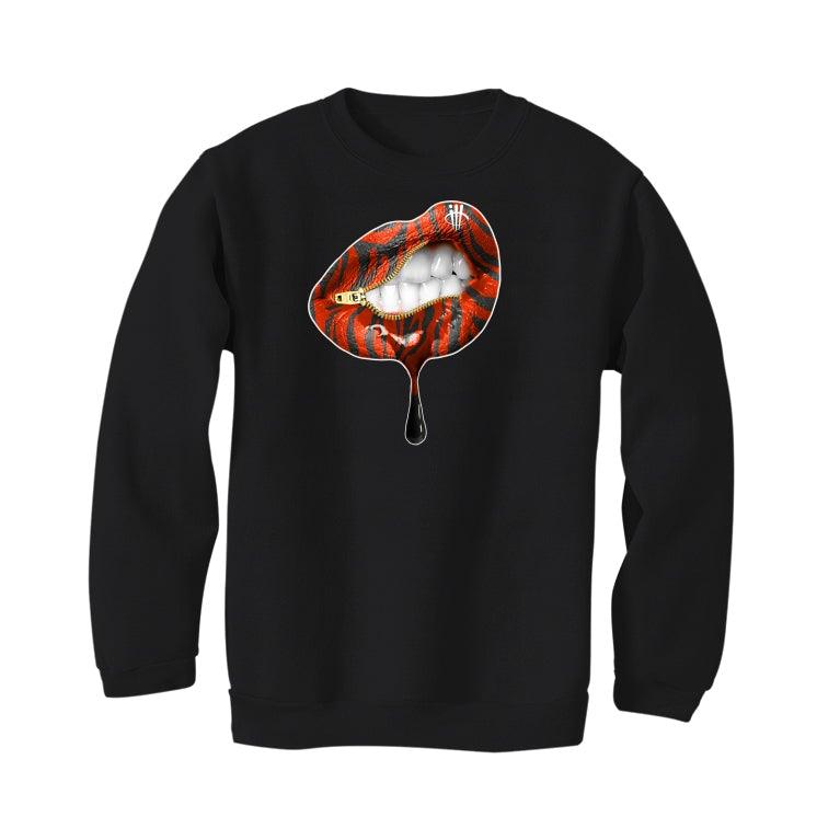 Adidas YEEZY BOOST 350 V2 “Beluga Reflective” Black T-Shirt (LIPS UNSEALED) - illCurrency Sneaker Matching Apparel