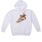 Air Jordan 4 WMNS Shimmer White T-Shirt (SPLASH 4) - illCurrency Sneaker Matching Apparel