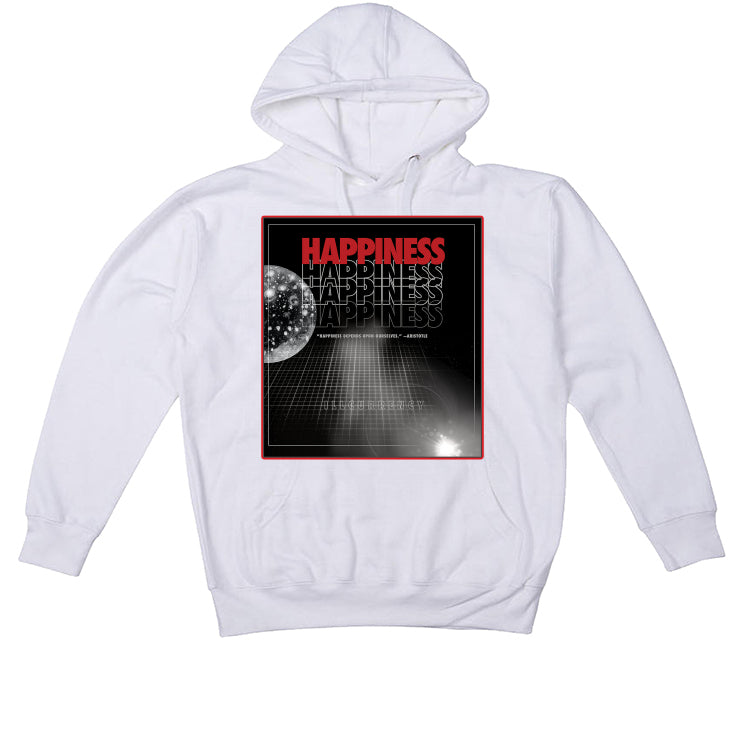 Air Jordan 9 “Fire Red” White T-Shirt (HAPPINESS)