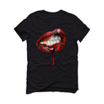 THE AIR JORDAN 11 BRED”2020 Black T-Shirt (LIPS UNSEALED) - illCurrency Sneaker Matching Apparel