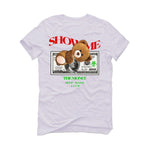 Jordan 13 Playoffs - White T-Shirt (SHOW ME)