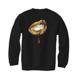 Air Jordan 1 Retro High OG “Pollen” 2021 Black T-Shirt (LIPS UNSEALED) - illCurrency Sneaker Matching Apparel