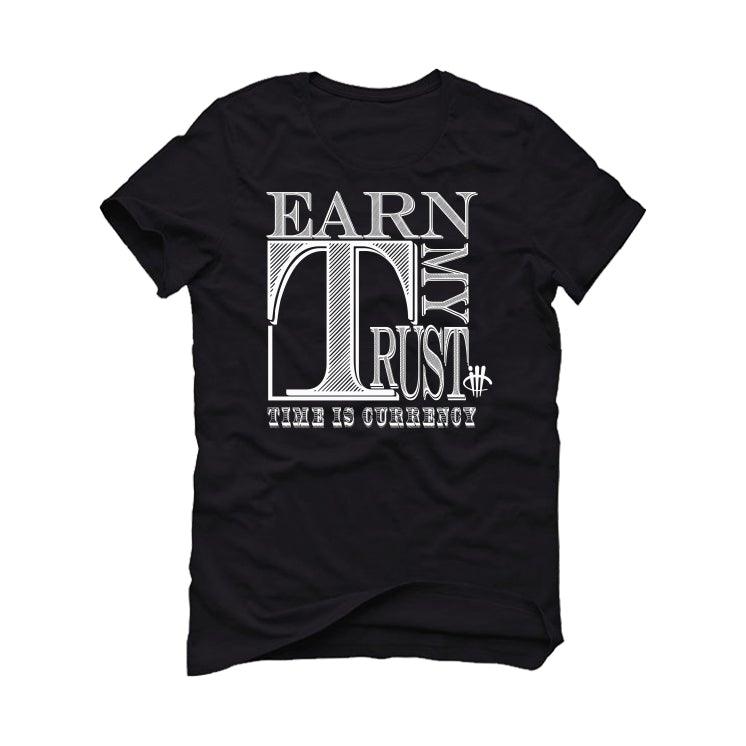 Air Jordan 11 "Jubilee" 25th Anniversary Black T-Shirt (EARN MY TRUST) - illCurrency Sneaker Matching Apparel