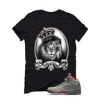 Air Jordan 5 Camo Black T (A KINGS LIFE)