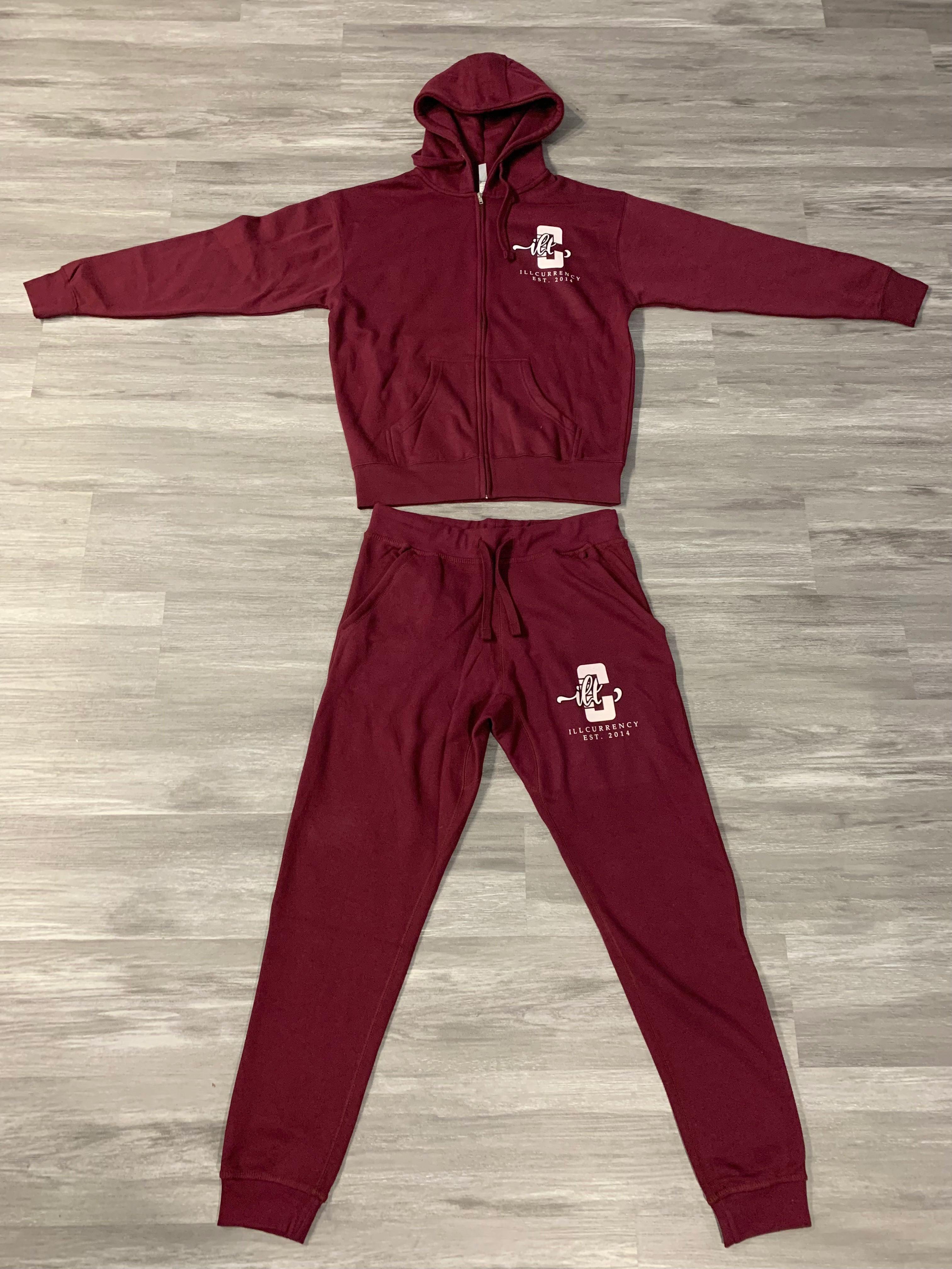 Air Jordan 1 High “Bordeaux” 2021 sweatoutfit - illCurrency Sneaker Matching Apparel