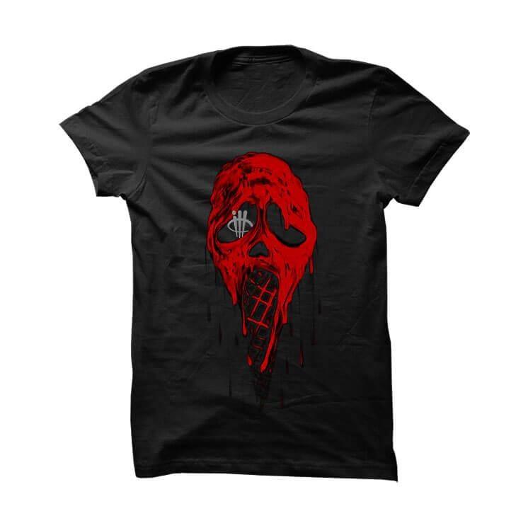 Jordan 5 OG Black Metallic Black T Shirt (Scream)