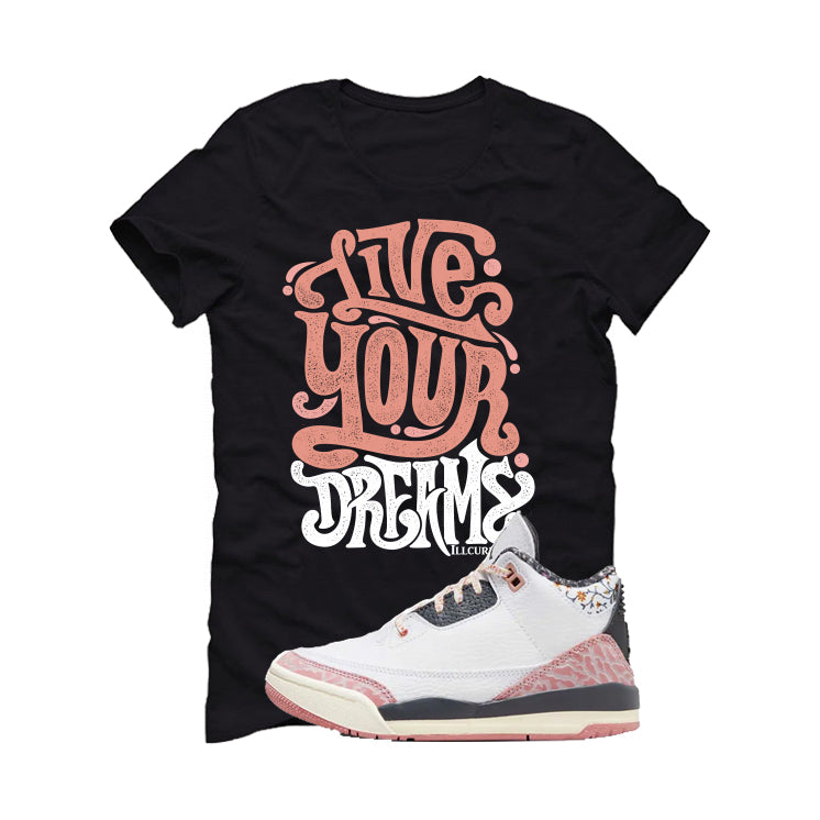 GS Air Jordan 3 “Red Stardust” Matching T-Shirt, Sweatshirts, & Hoodies