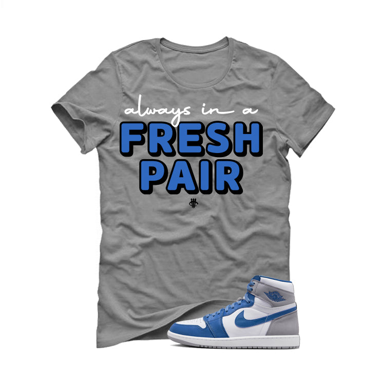 Air Jordan 1 High OG “True Blue” Matching T-Shirt, Sweatshirts, & Hoodies