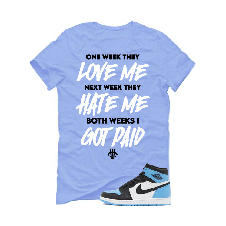 Air Jordan 1 "UNC Toe" Matching T-Shirt, Sweatshirts, & Hoodies