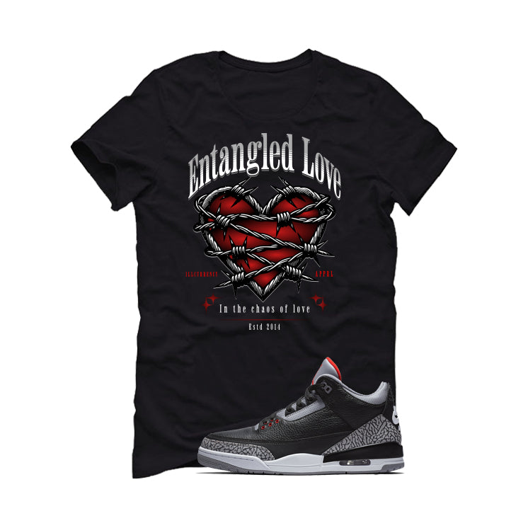 Air Jordan 3 Black Cement Matching T-Shirt, Sweatshirts, & Hoodies