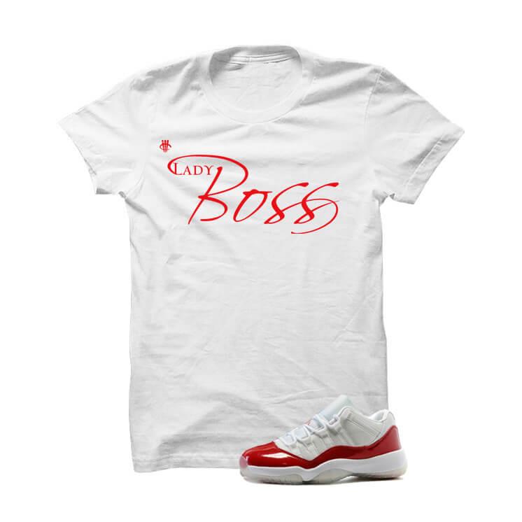 Jordan 11 Low Varsity Red - illCurrency Sneaker Matching Apparel