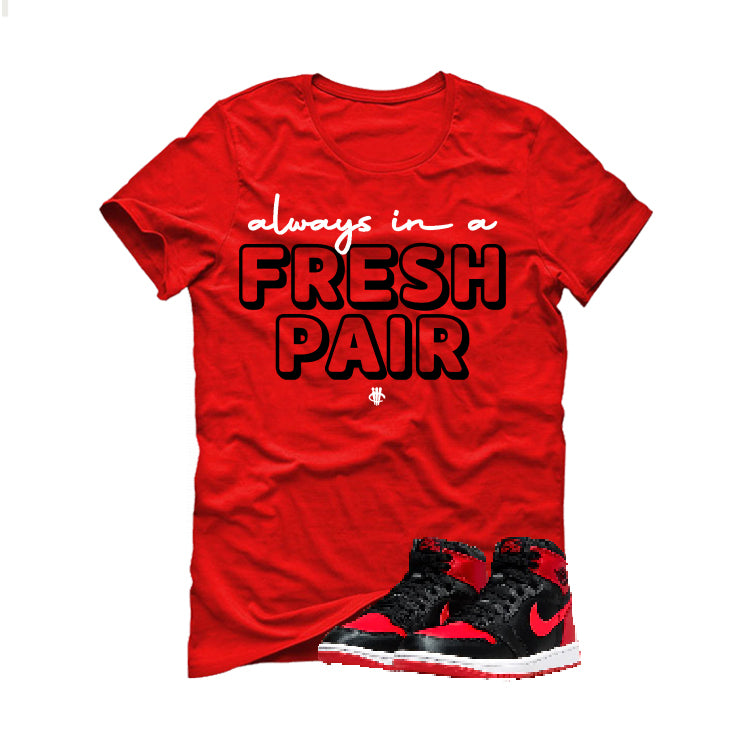Air Jordan 1 “Satin Bred” Matching T-Shirt, Sweatshirts, & Hoodies