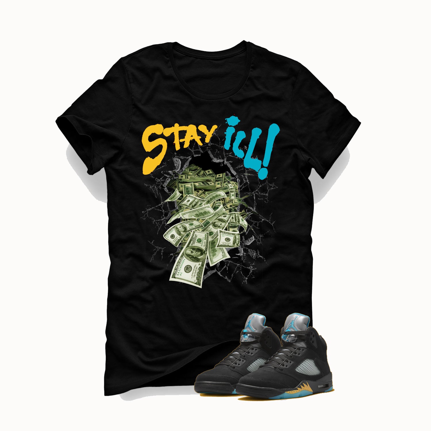 Air Jordan 5 “Aqua” Matching T-Shirt, Sweatshirts, & Hoodies