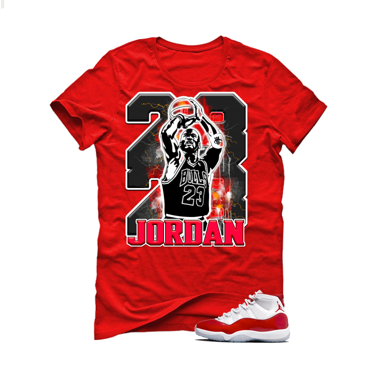 Air Jordan 11 “Cherry” Matching T-Shirt, Sweatshirts, & Hoodies