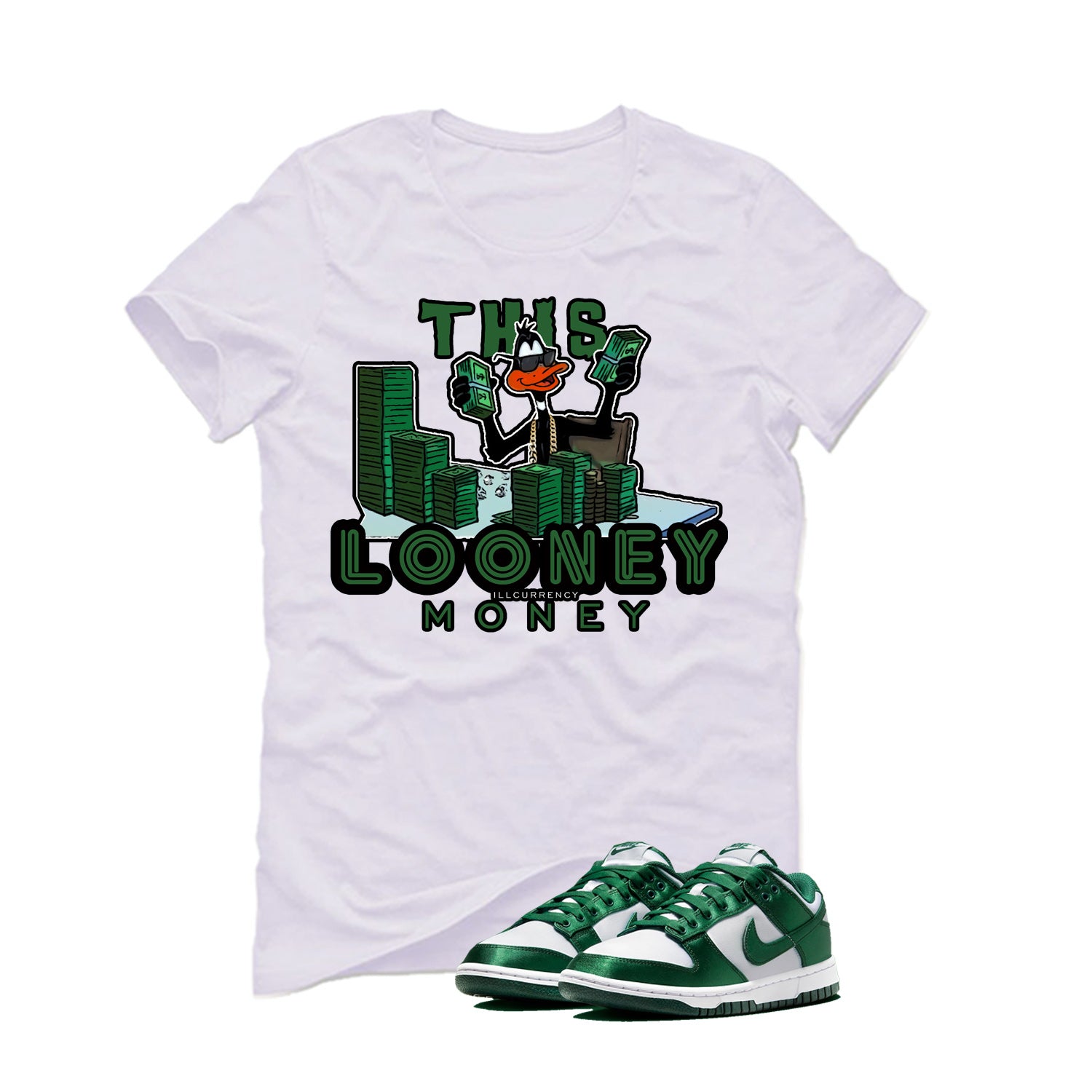 Nike Dunk Low WMNS “Satin Green” Matching T-Shirt, Sweatshirts, & Hoodies