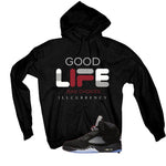 Air Jordan 5 Black Metallic Reimagined Black T-Shirt (Bad Choices)| illcurrency