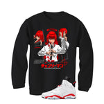 Air Jordan 6 White Infrared Matching T-Shirt Makima