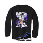Nike Air Max2 CB ‘94 Varsity Royal Matching T-Shirt Black T-Shirt (Limitations)| illcurrency