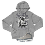 Air Jordan 9 Cool Grey Grey T-Shirt (Hustle More)| illcurrency