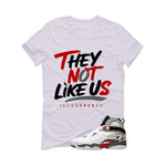 Air Jordan 8 Bugs Bunny Matching T-Shirt, Sweatshirts & Hoodies White T-Shirt (They not like us)| illcurrency