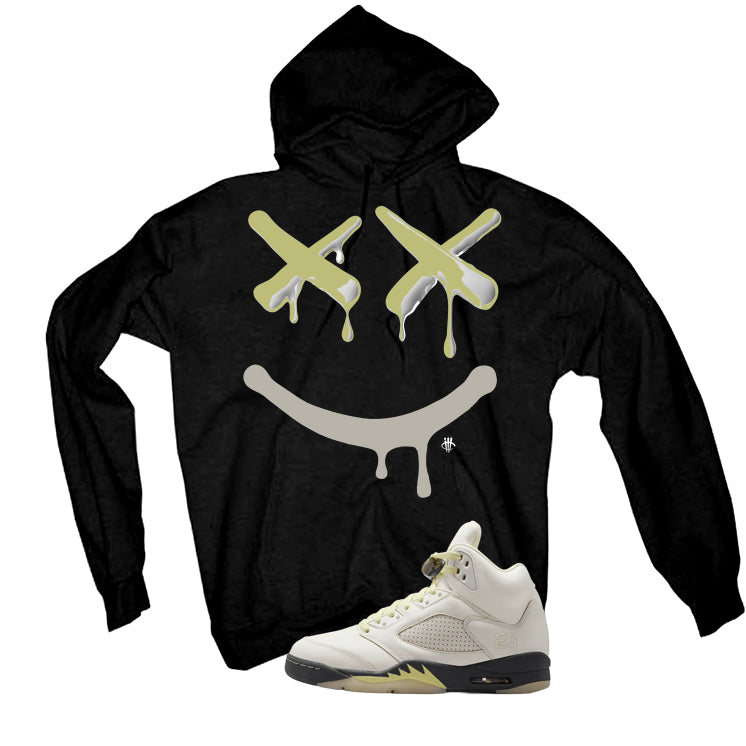 Air Jordan 5 WMNS Luminous Green Black T-Shirt (Happy Drip)| illcurrency