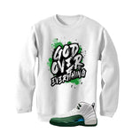 Air Jordan 12 Bucks Matching T-Shirt God Over Everything