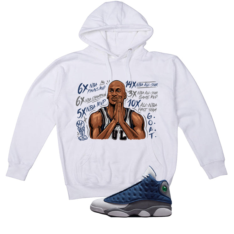 Air Jordan 13 Flint White T-Shirt (6x)| illcurrency