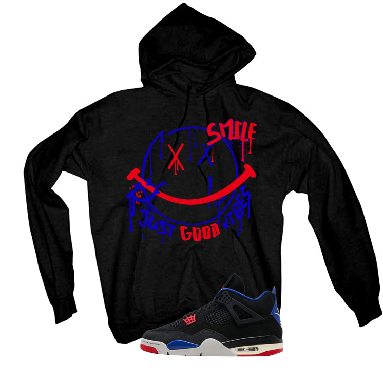 Air Jordan 4 Rare Air Black T-Shirt (Smile)| illcurrency